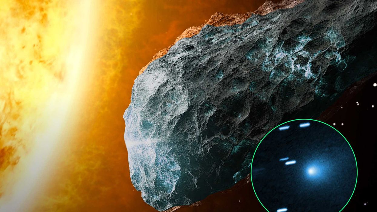 Cometa 3i Atlas luego de pasar detrás del Sol y modificar su color