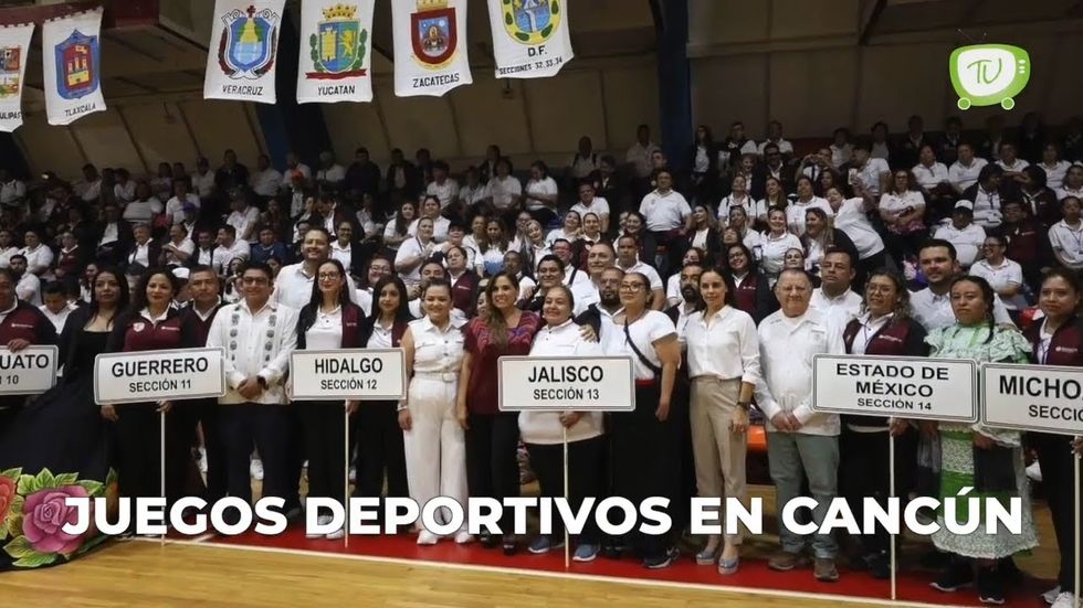 Juegos deportivos en Cancún