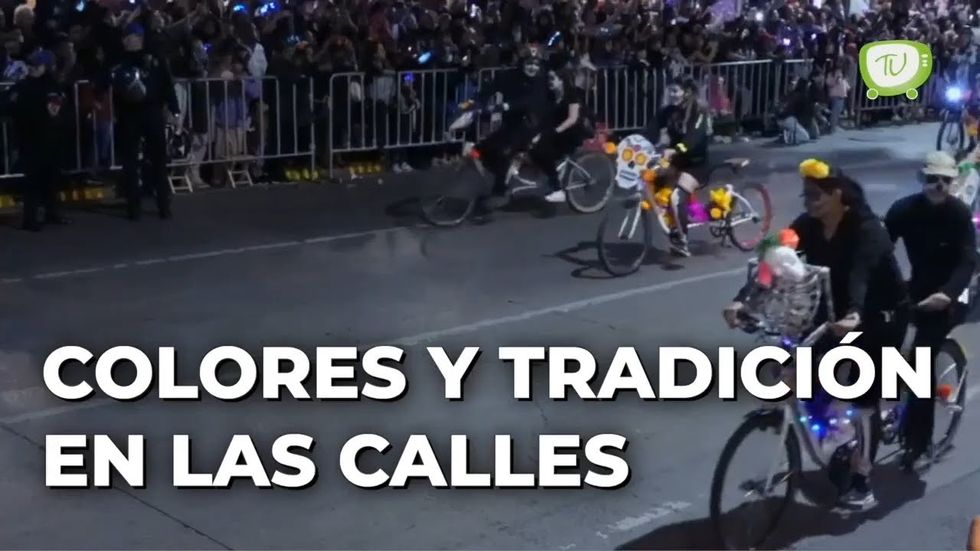 Colores y tradición en las calles de la CDMX