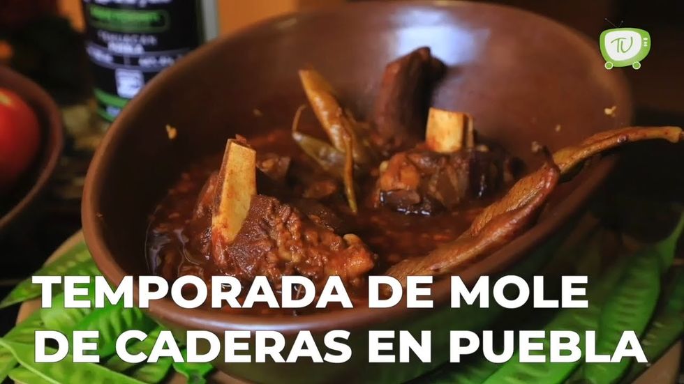 Temporada de mole de caderas en Puebla