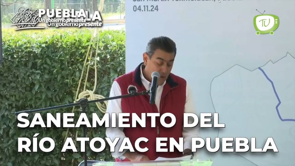 Saneamiento del río Atoyac en Puebla