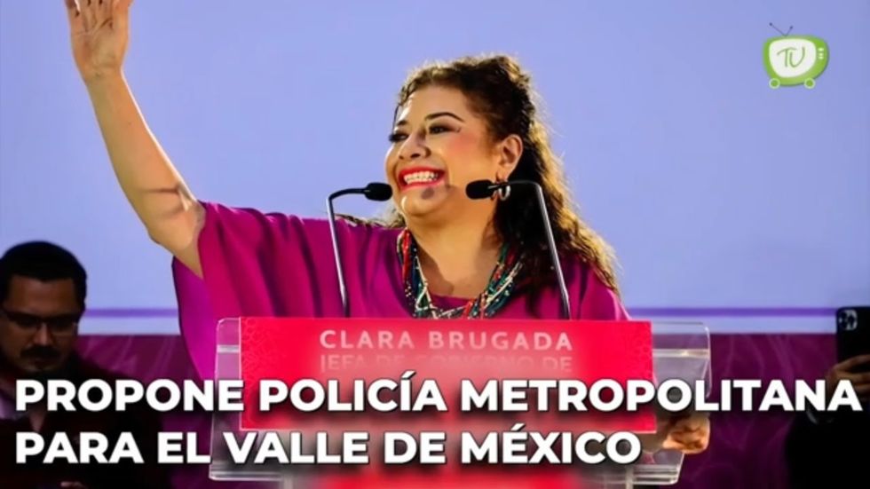 Propone Clara Brugada policía metropolitana