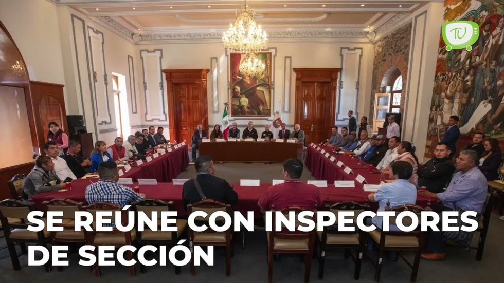 Pepe Chedraui se reúne con inspectores de sección