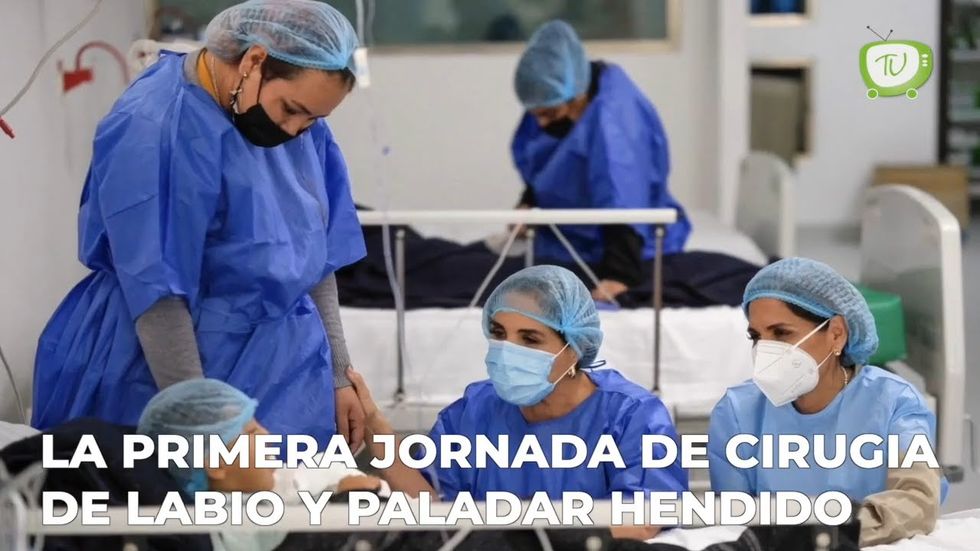 Primera jornada de cirugía de labio leporino y paladar hendido