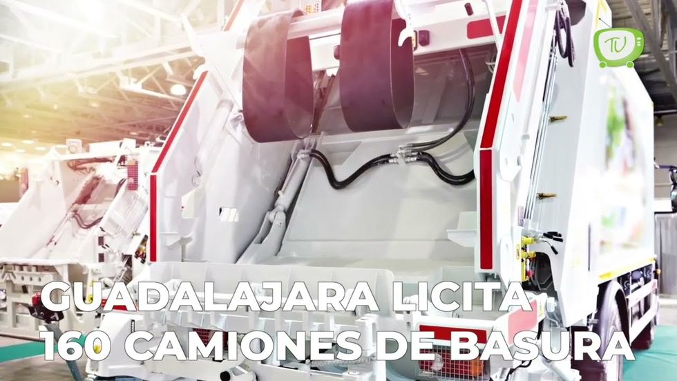 Guadalajara licita 160 camiones de basura
