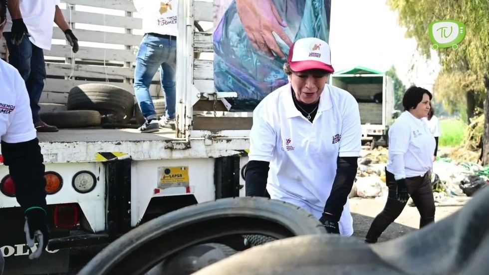 Más de 2 mil llantas recolectadas en Edomex