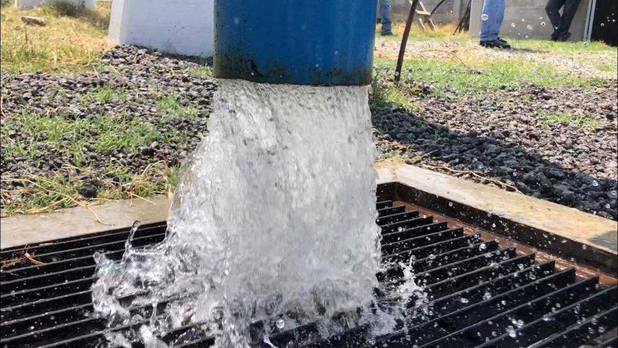 ODAPAS rehabilita pozo de agua potable para beneficio de las familias de más de mil 200 viviendas de la colonia Lomas de San Sebastián en el municipio de la Paz, Estado de México