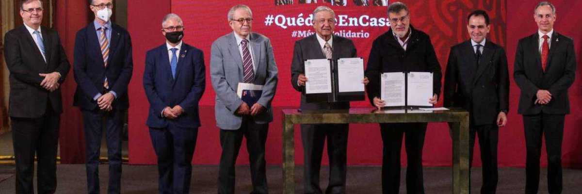 México hace primer pedido para comprar medicamentos con apoyo de la ONU.