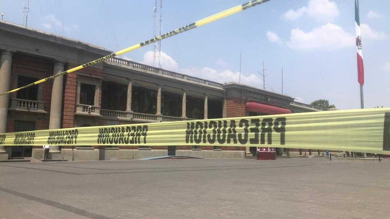 CIERRE DE PLAZAS PÚBLICAS EN EL MUNICIPIO DE TLALNEPANTLA ANTE COVID-19