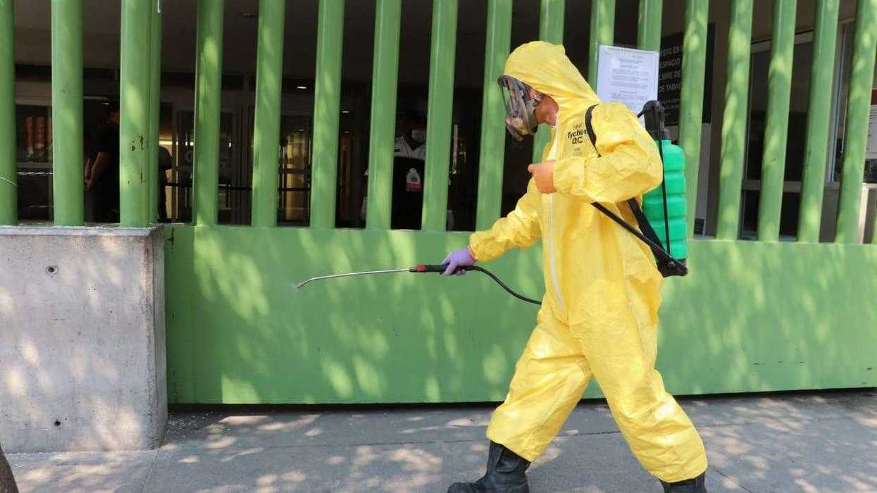 Tlalnepantla realiza acciones preventivas en hospital ISSEMyM y Cruz Roja.