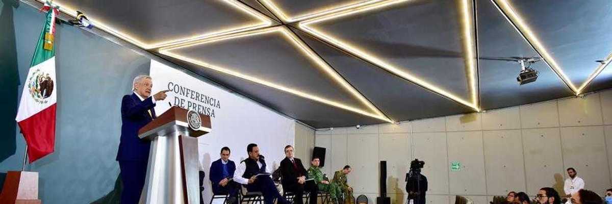 Ante el Sismo de 7.5 México tuvo suerte ante daños menores: AMLO.