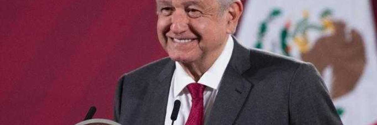 Presume AMLO baja en contagios de Covid-19… pide prepararse para salir con cuidados.