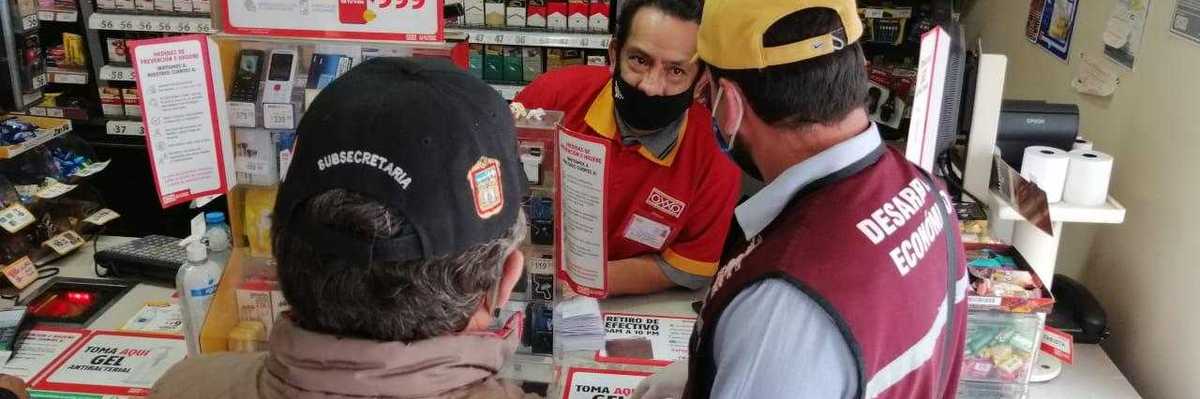 Realizan operativos en el EdoMex por disposiciones sanitarias para evitar la propagación del COVID-19.