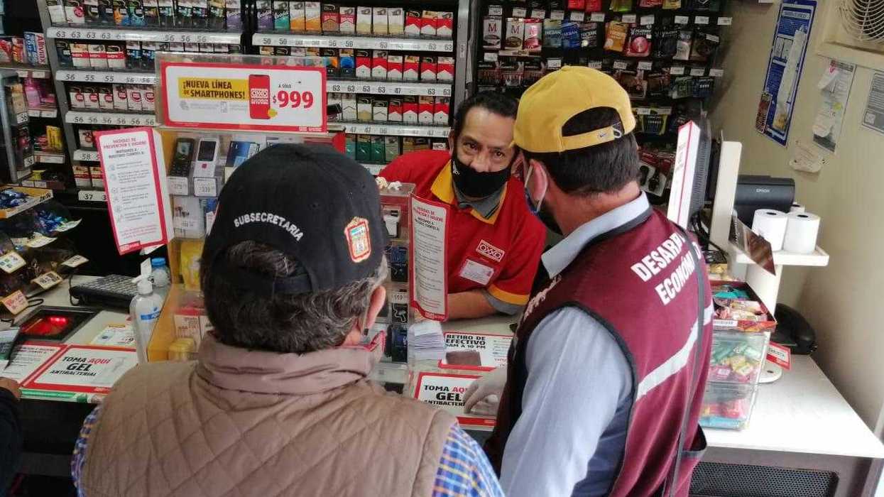 Realizan operativos en el EdoMex por disposiciones sanitarias para evitar la propagación del COVID-19.