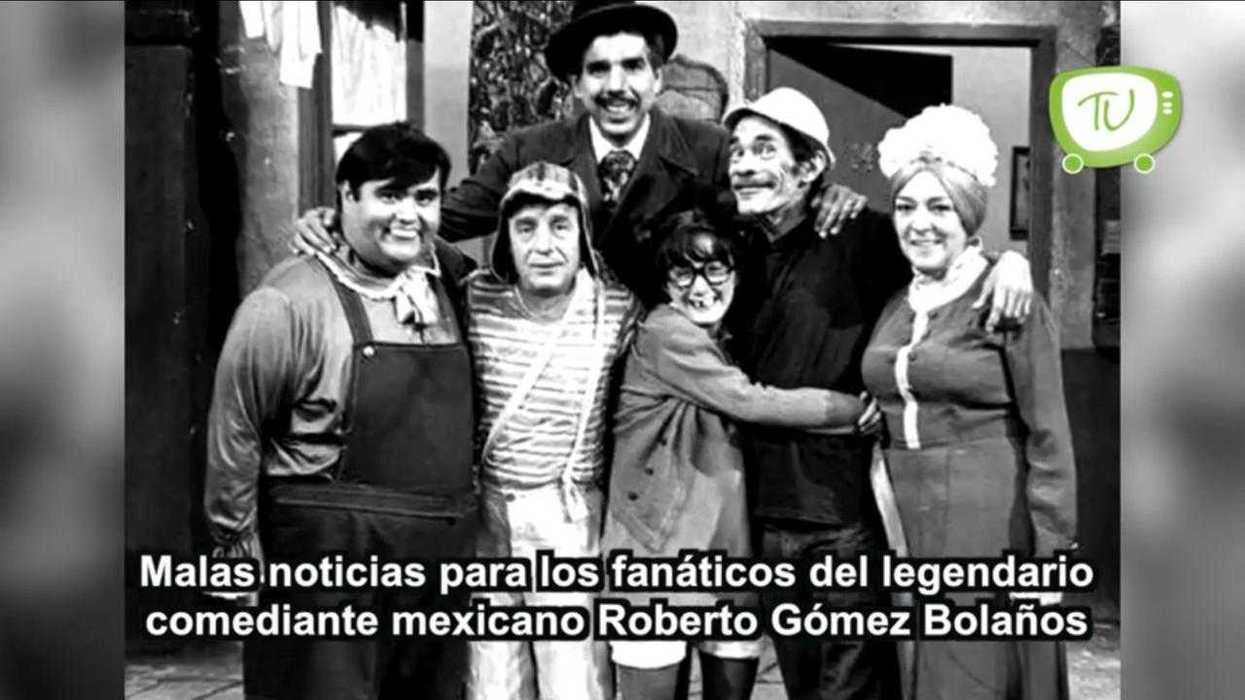 Los programas de Roberto Gómez Bolaños salieron del aire en todo el mundo.