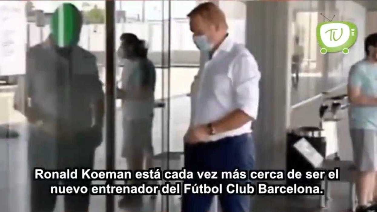 Ronald Koeman, cada vez más cerca de ser el nuevo entrenador del Barcelona.
