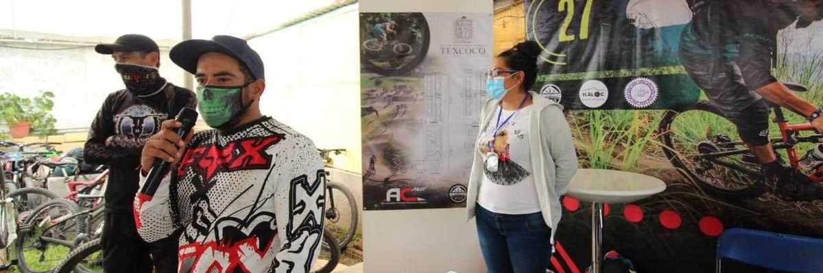 Más apoyo al deporte en Texcoco, construirán circuito de Pump TRack para ciclistas en el deportivo Elena Poniatowska.