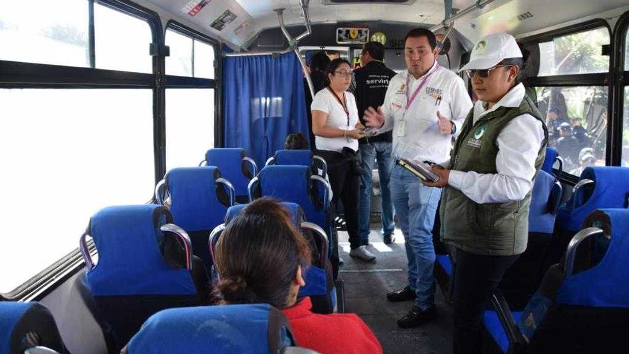 Combaten con firmeza robo al transporte público en el EDOMEX.