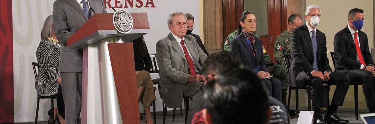 Hay testigos del robo de medicamentos, informa AMLO.