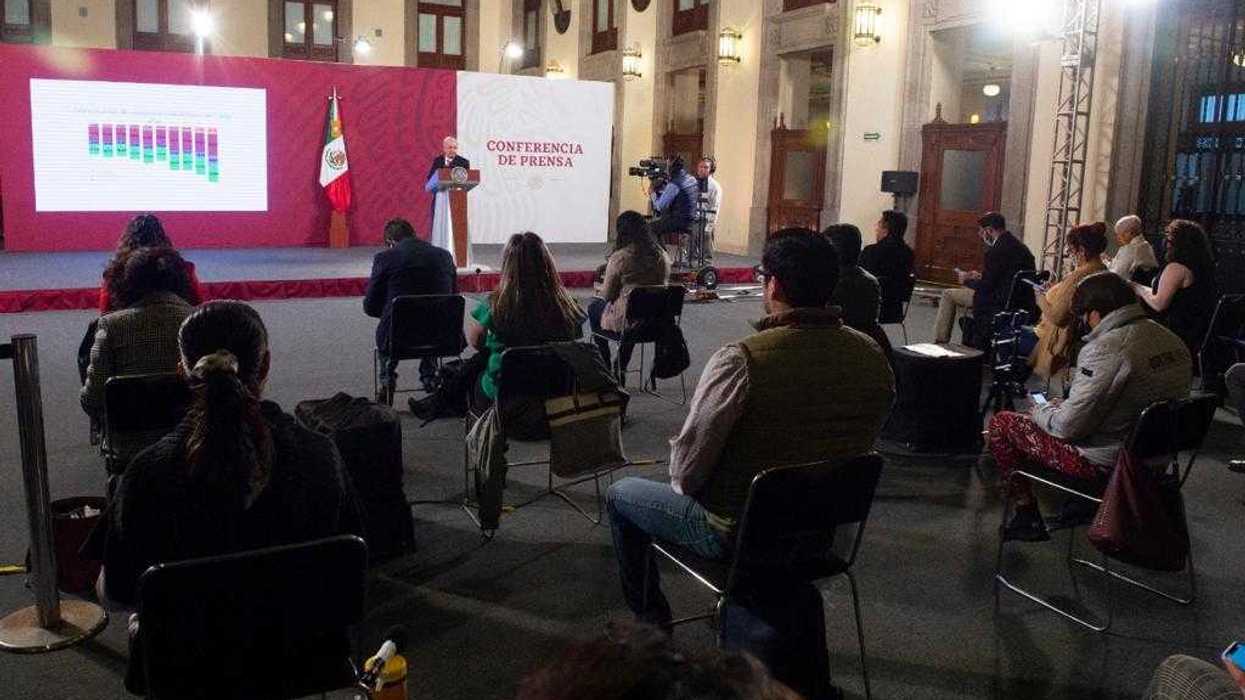 Causa preocupación a AMLO el repunte de casos de COVID-19.