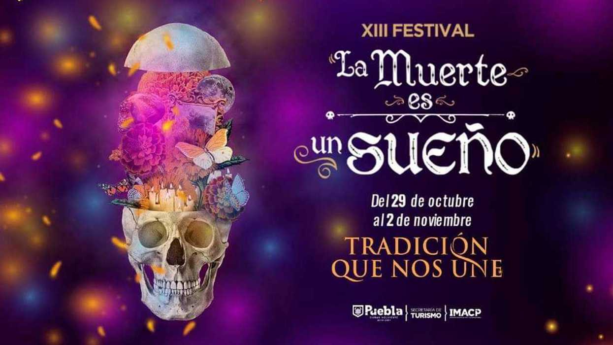 Realizarán Festival La Muerte es Un Sueño y Corredor de Ofrendas en Puebla.