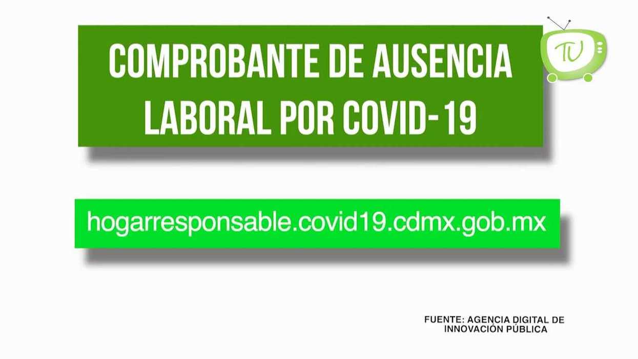 COPRED te permite tramitar un "Justificante de Ausencia Laboral" por COVID-19.
