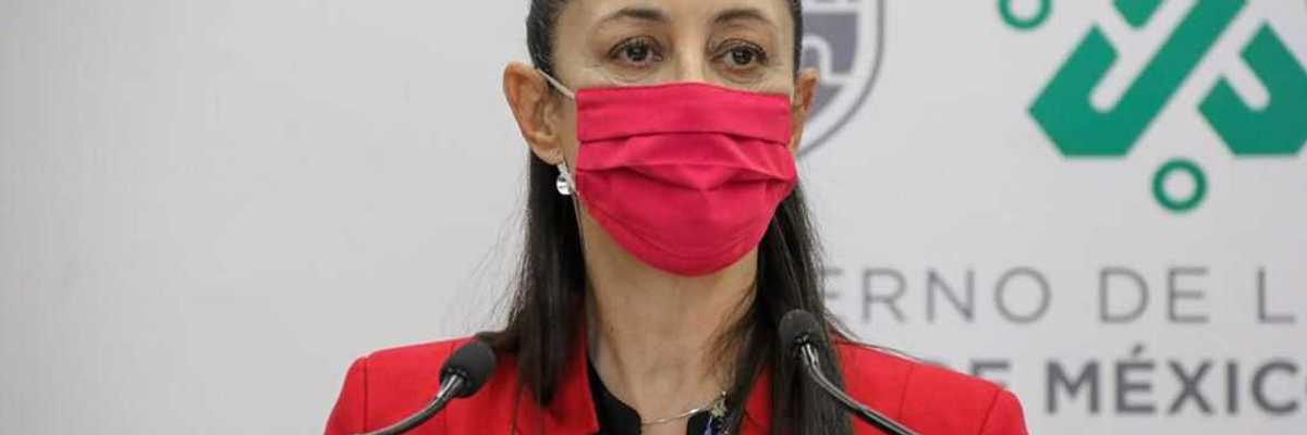 Claudia Sheinbaum da positivo a COVID-19.