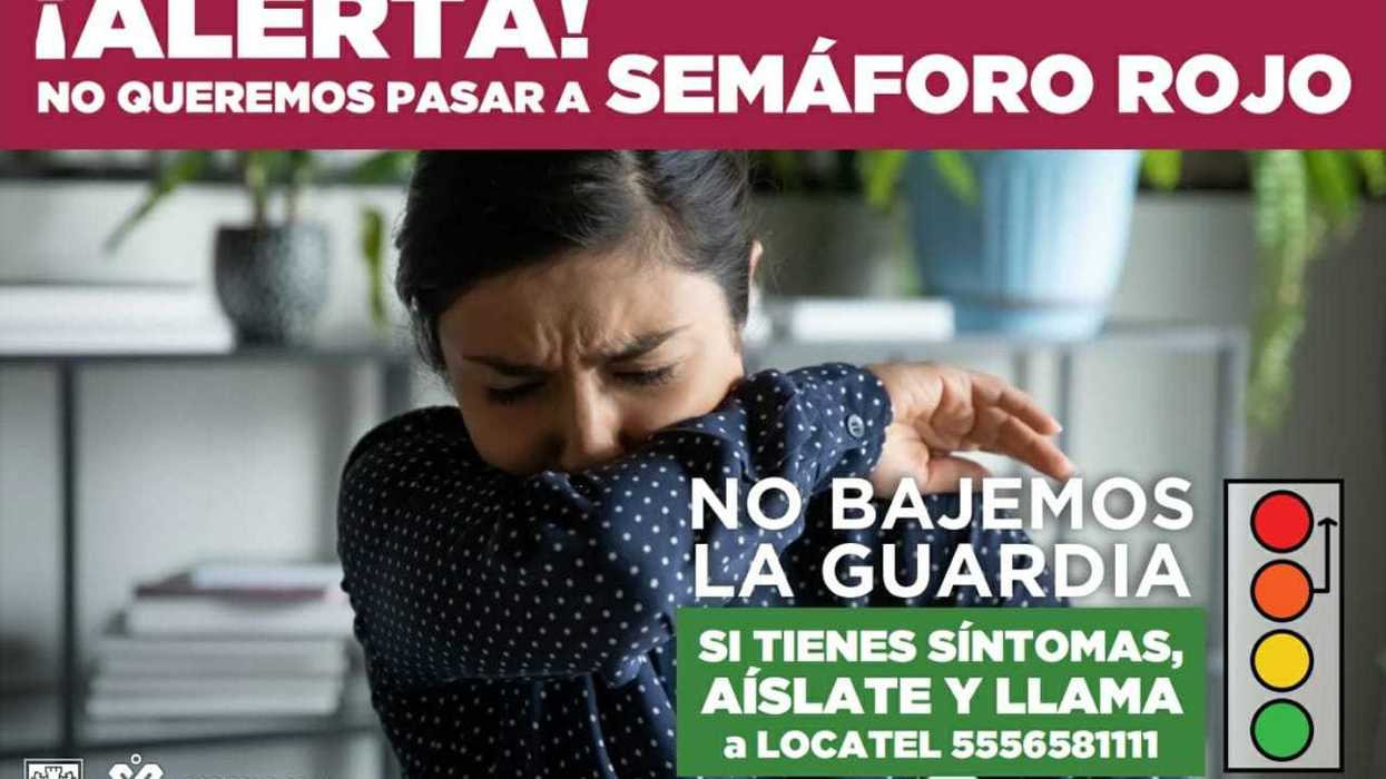 No Bajemos la Guardia: Campaña informativa sobre la COVID-19 en la CDMX.