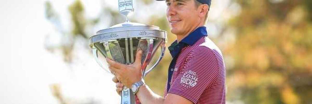 Festeja Enrique Alfaro triunfo del golfista Carlos Ortiz en Houston Open.