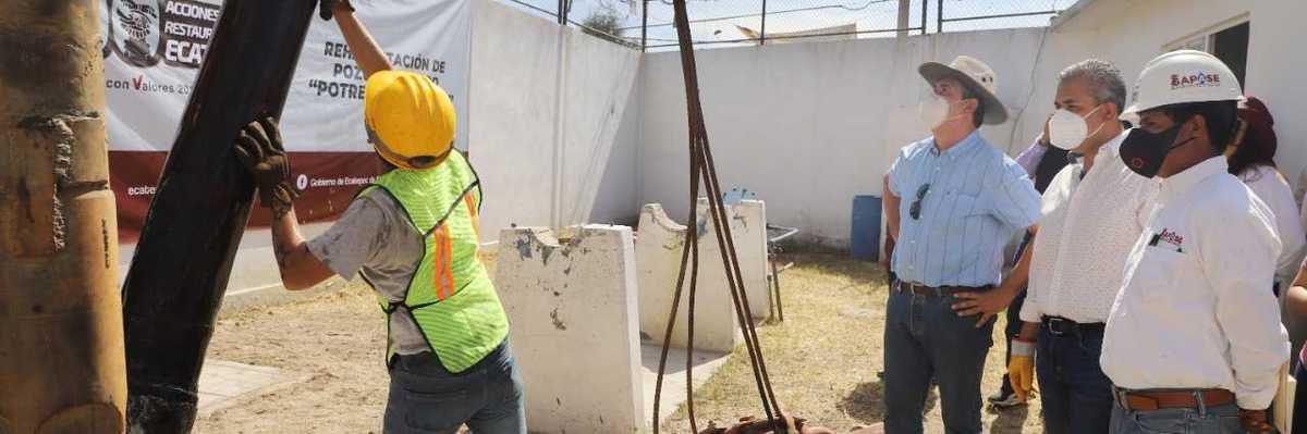 Obtiene autorización de Conagua para perforar 6 pozos nuevos y la regularización de 28 que operaban sin permisos desde hace 30 años en Ecatepec, Estado de México.