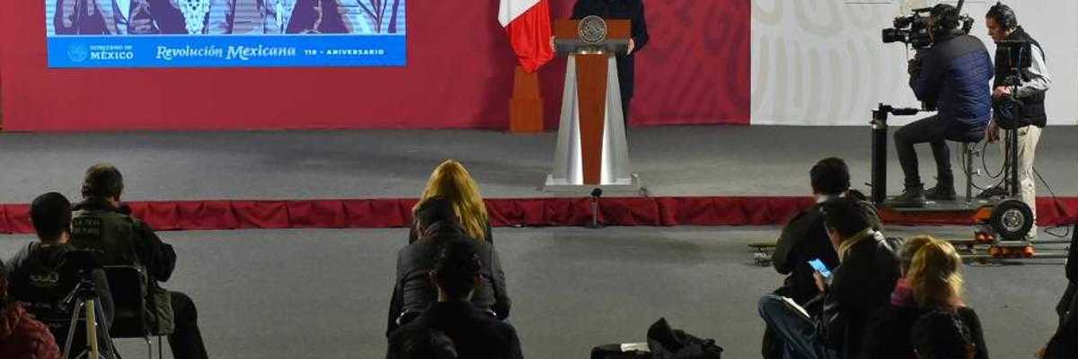 Conmemoran 110 años del inicio de la Revolución Mexicana.