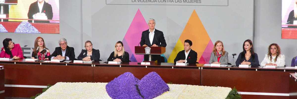 Edomex está comprometido a proteger los derechos de las mujeres.