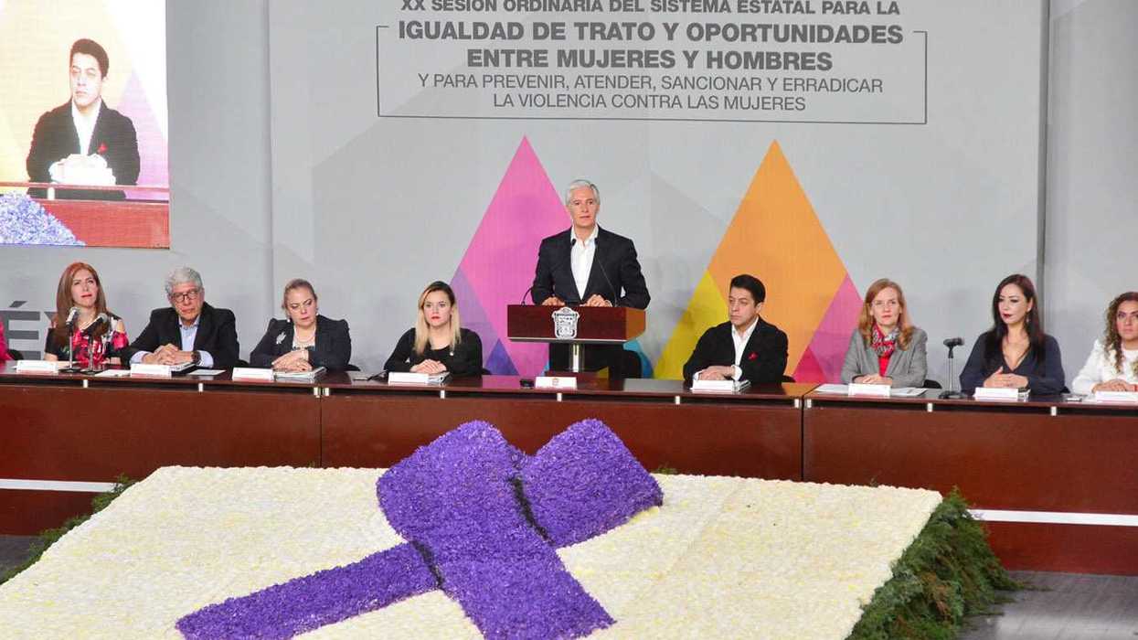 Edomex está comprometido a proteger los derechos de las mujeres.