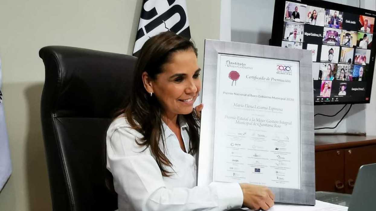 Por segundo año, Benito Juárez gana el Premio Nacional al Buen Gobierno Municipal.