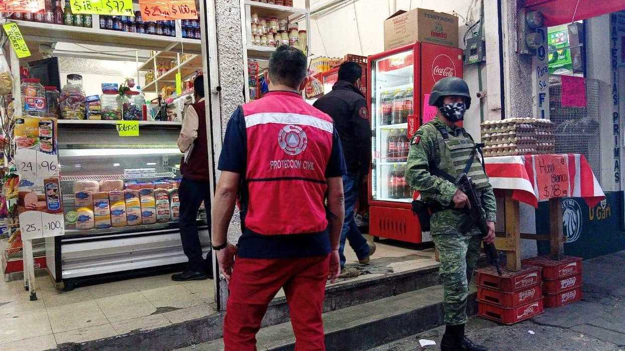Autoridades municipales Verifican medidas sanitarias en 449 comercios en Tlalnepantla, Estado de México.