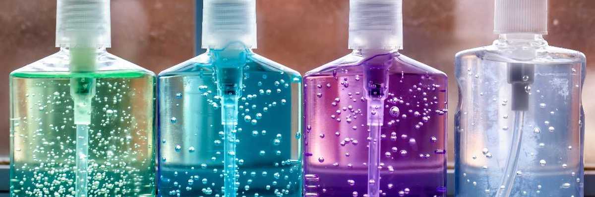 Desinfectantes mexicanos contaminados con metanol.