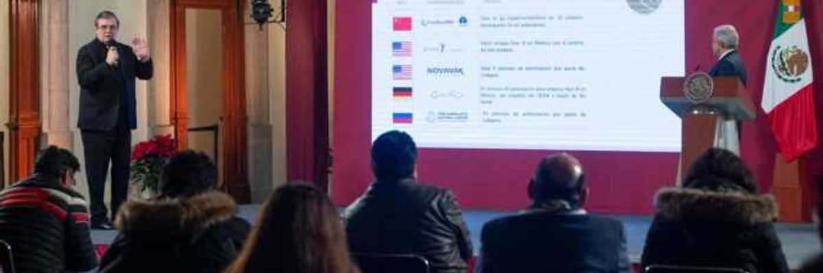 México se queja de desigualdades en el acceso a vacunas.