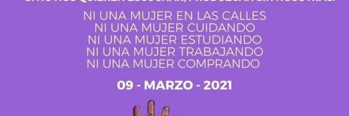 Convocan a sumarse a #UnDíaSiNosotras.