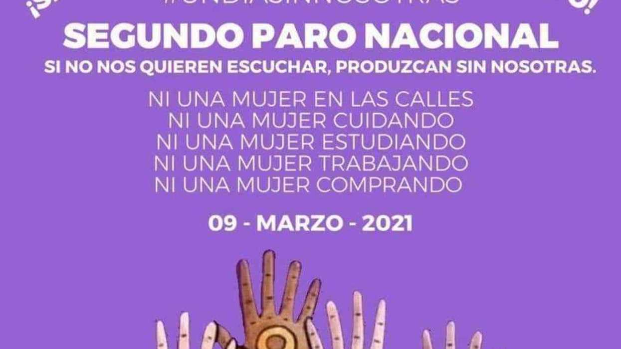 Convocan a sumarse a #UnDíaSiNosotras.