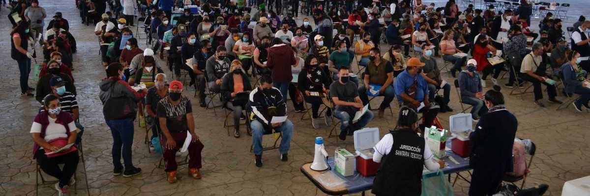 Inicia vacunación contra el COVID-19 para adultos de 30 a 39 años en Chimalhuacán