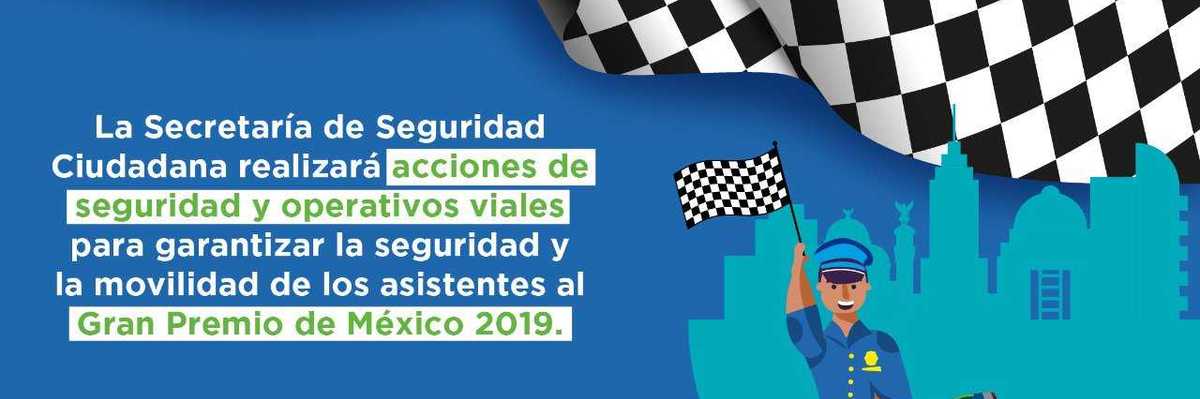 IMPLEMENTAN DISPOSITIVO PARA EL EVENTO FÓRMULA 1 EN LA CDMX