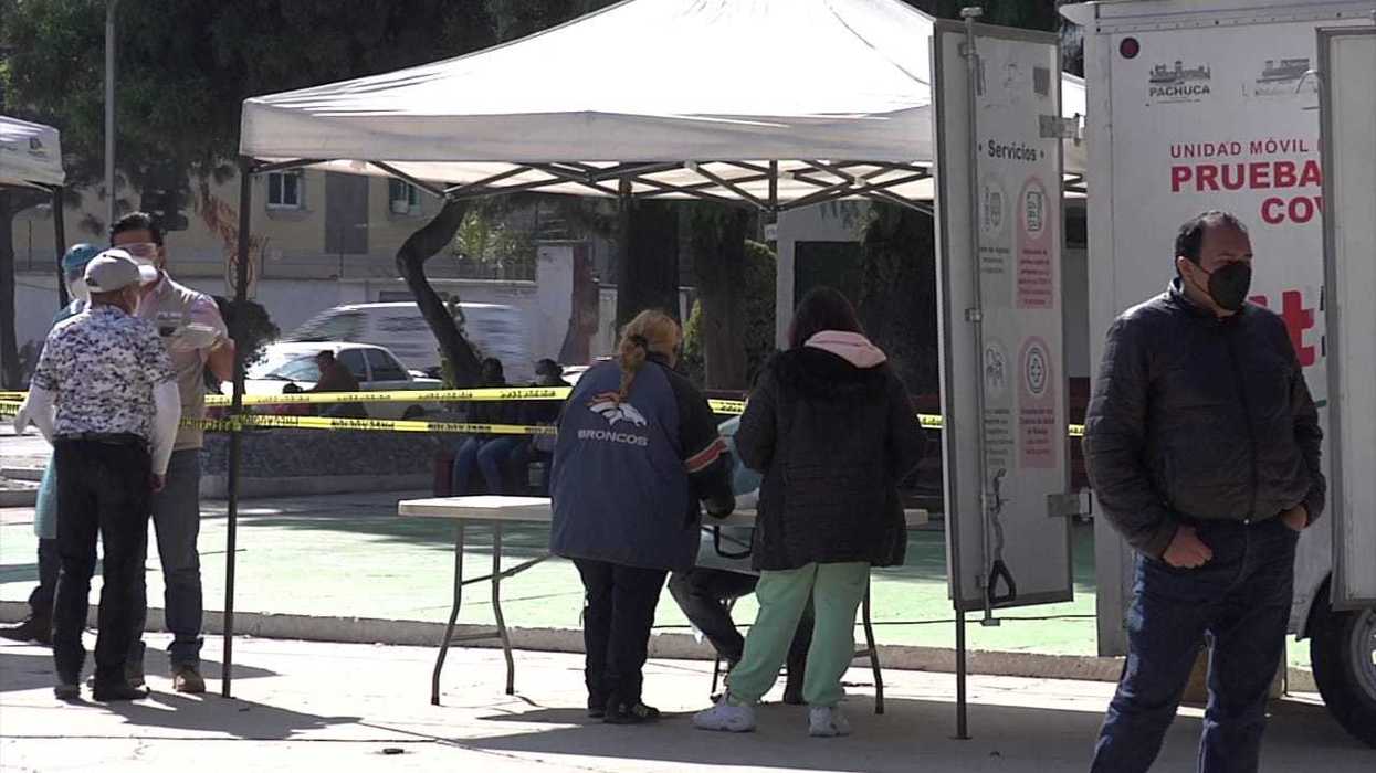 Reactivan Unidad Móvil para la Aplicación de Pruebas Rápidas COVID-19 en Pachuca, Hidalgo