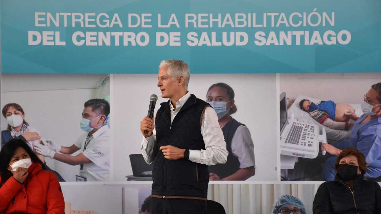 Alfredo Del Mazo, llama a mexiquenses a seguir cuidando las medidas sanitarias cintra COVID-19