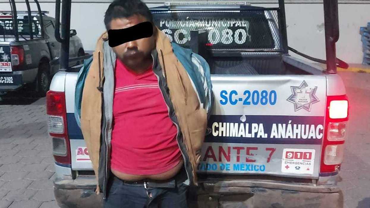 ASEGURAN A DOS PRESUNTOS ASALTANTES TRAS ROBAR UN CAJERO EN ACOLMAN ,ESTADO DE MEXICO