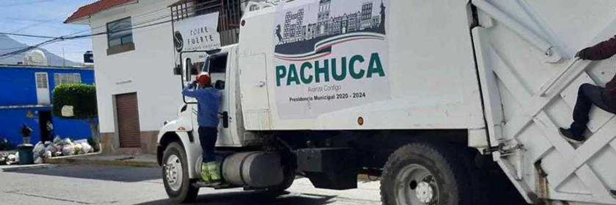Gobierno de Hidalgo estará a cargo de la recolección y tratamiento de la basura en Pachuca