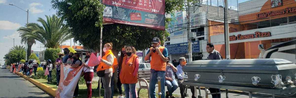 Marchas cientos de mujeres y simpatizantes de la lucha femenina en Neza y ecatepec
