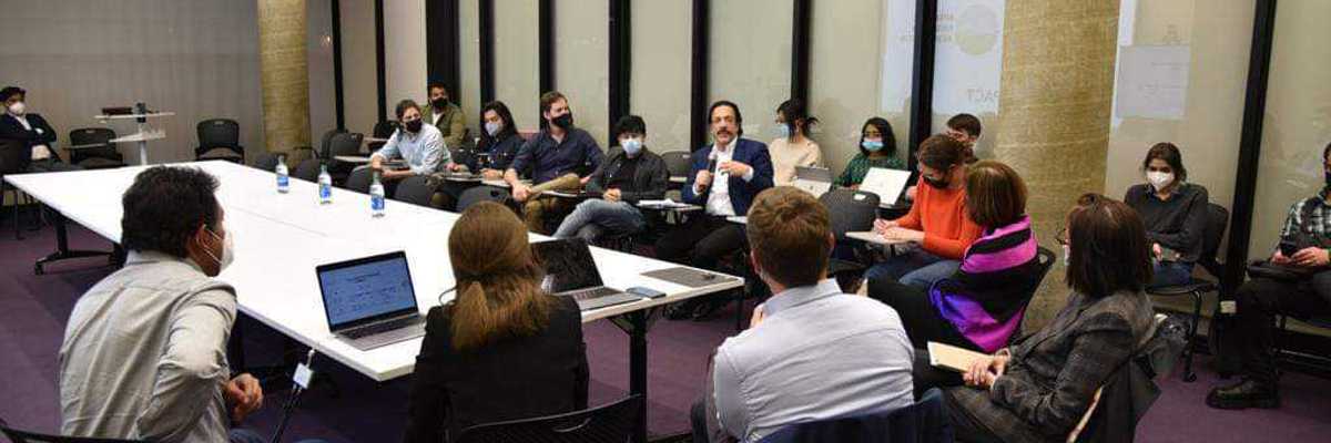 Gobernador de Hidalgo firma carta intención con investigadores de Harvard para la creación del acuerdo a favor de la sostenibilidad del estado