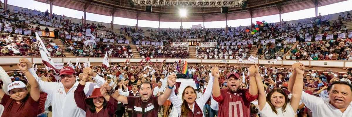 MORENA ARRASARÁ ESTE 5 DE JUNIO: MARA