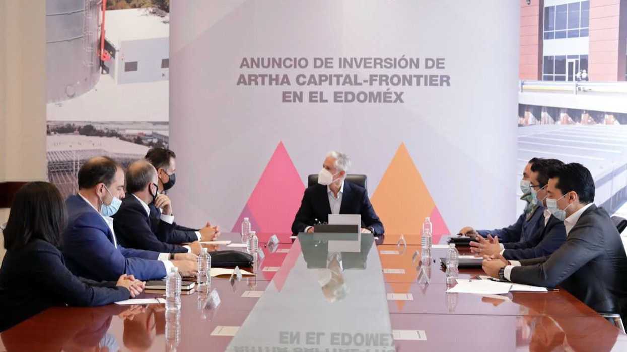 ANUNCIA ALFREDO DEL MAZO PROYECTO DE PARQUE INDUSTRIAL EN TOLUCA DE ARTHA CAPITAL-FRONTIER, CON 61 MDD DE INVERSIÓN