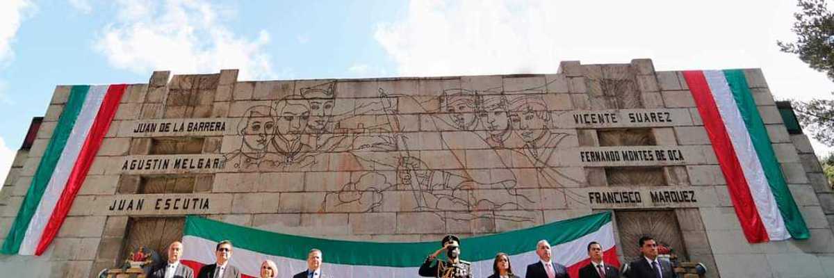 JULIO MENCHACA ENCABEZA CELEBRACIÓN DEL 175° ANIVERSARIO DE LA GESTA HEROICA DE LOS NIÑOS HÉROES